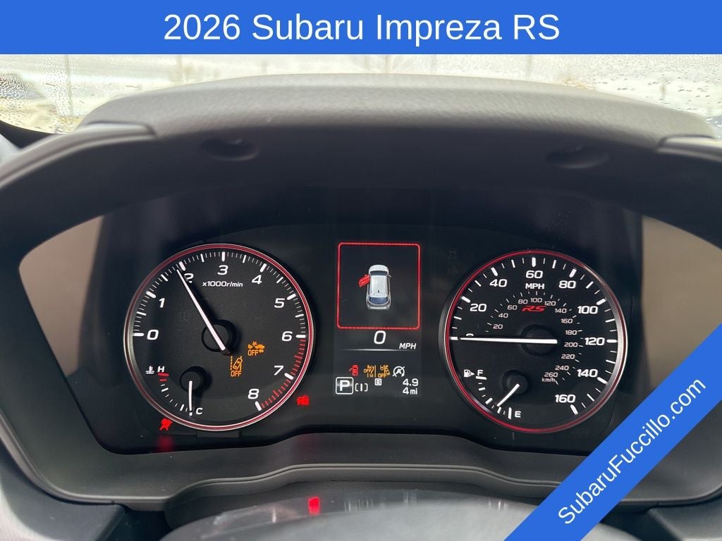 2026 Subaru IMPREZA RS