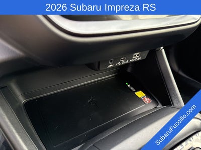 2026 Subaru IMPREZA RS