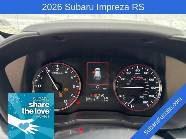 2026 Subaru IMPREZA RS
