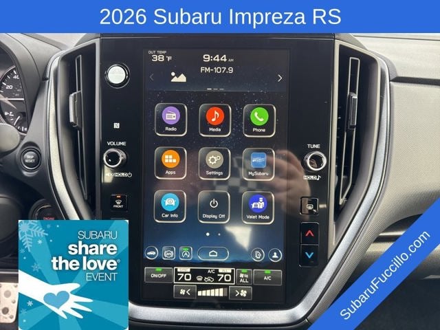 2026 Subaru IMPREZA RS