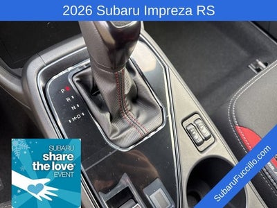 2026 Subaru IMPREZA RS