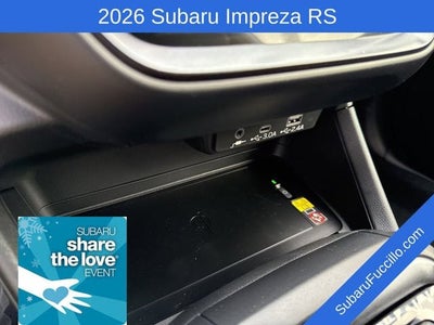 2026 Subaru IMPREZA RS