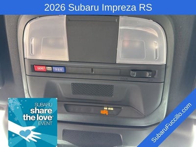 2026 Subaru IMPREZA RS