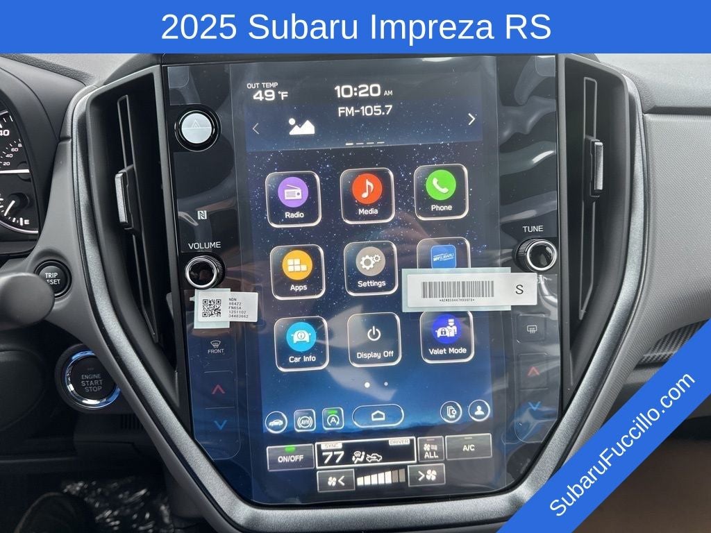 2025 Subaru IMPREZA RS