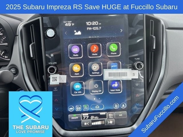 2025 Subaru IMPREZA RS