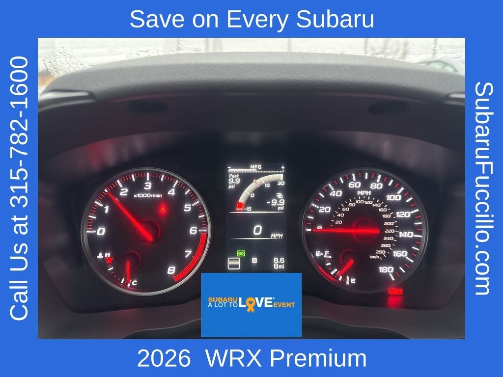 2026 Subaru WRX Premium