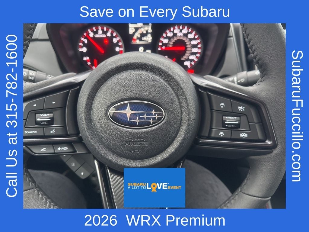 2026 Subaru WRX Premium