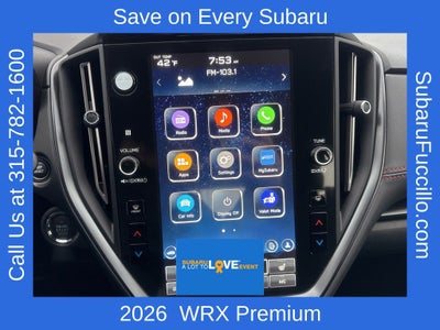 2026 Subaru WRX Premium