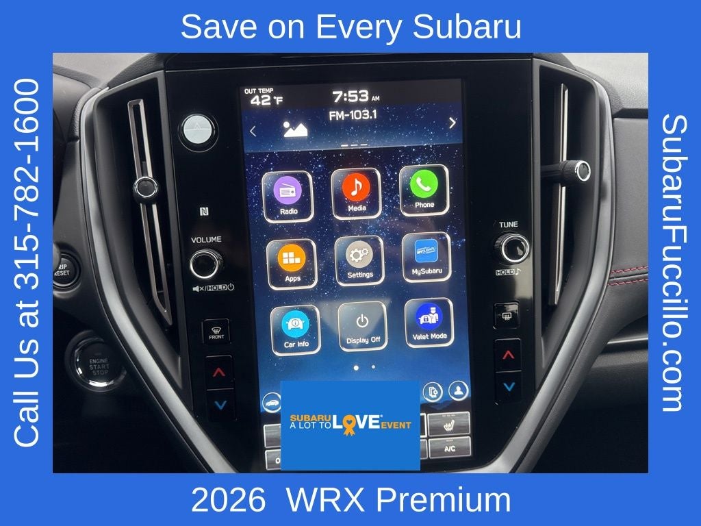 2026 Subaru WRX Premium