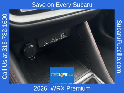 2026 Subaru WRX Premium