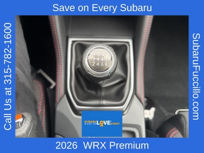 2026 Subaru WRX Premium