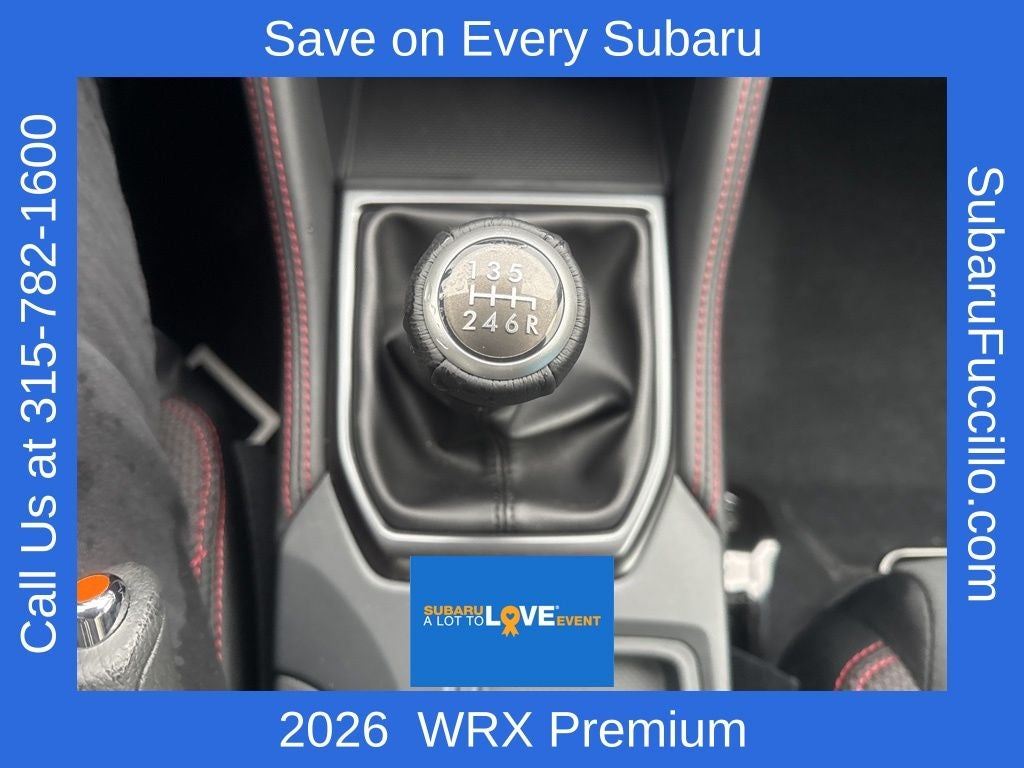 2026 Subaru WRX Premium