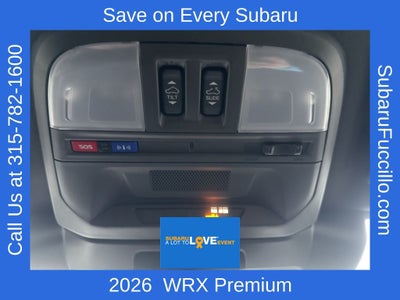 2026 Subaru WRX Premium