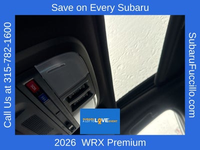 2026 Subaru WRX Premium