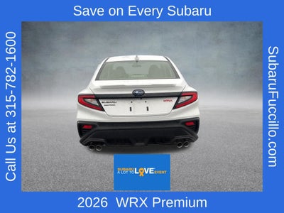 2026 Subaru WRX Premium
