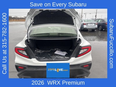 2026 Subaru WRX Premium