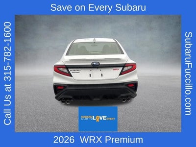 2026 Subaru WRX Premium