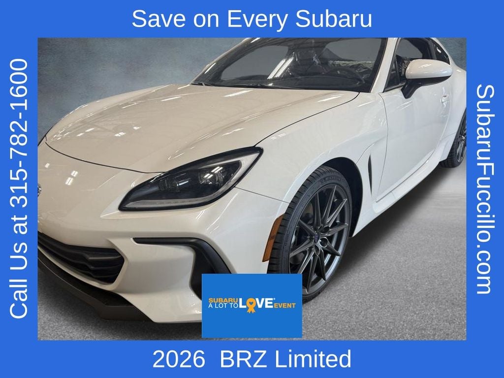 2026 Subaru BRZ Limited AT's photo