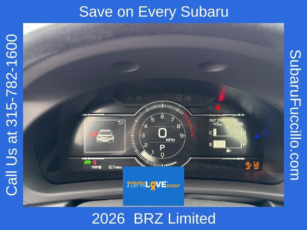 2026 Subaru BRZ Limited