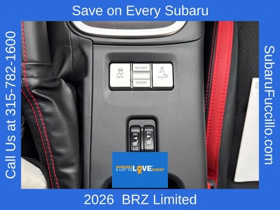 2026 Subaru BRZ Limited