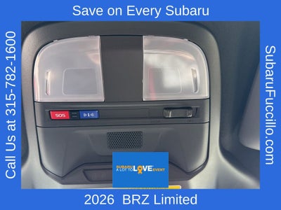 2026 Subaru BRZ Limited