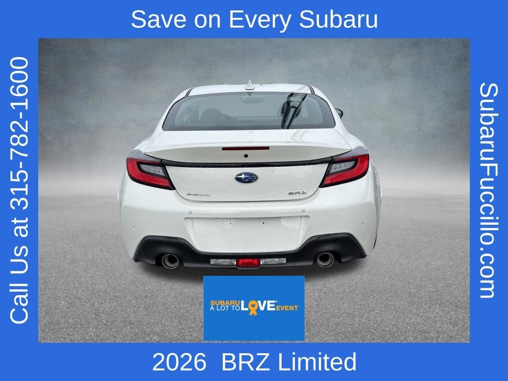 2026 Subaru BRZ Limited