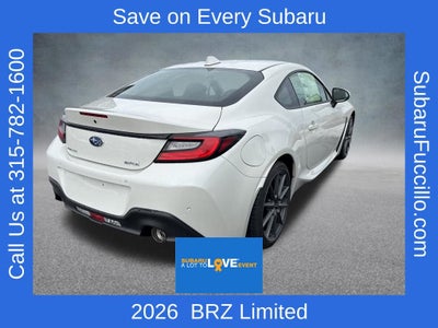 2026 Subaru BRZ Limited
