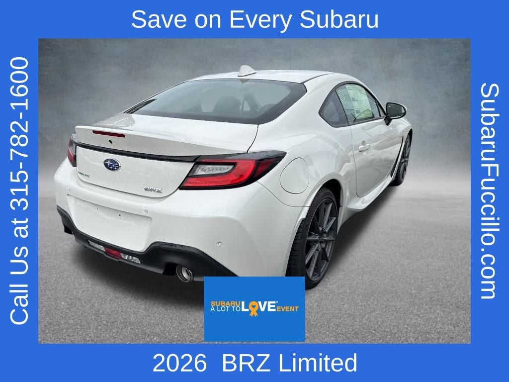 2026 Subaru BRZ Limited