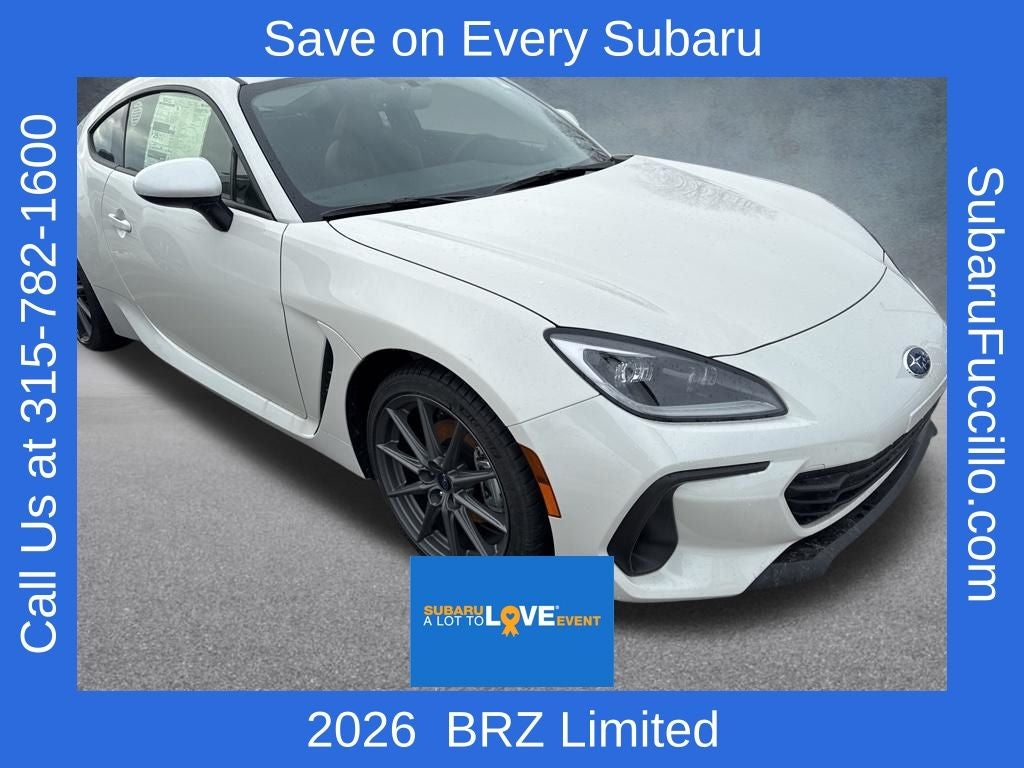 2026 Subaru BRZ Limited