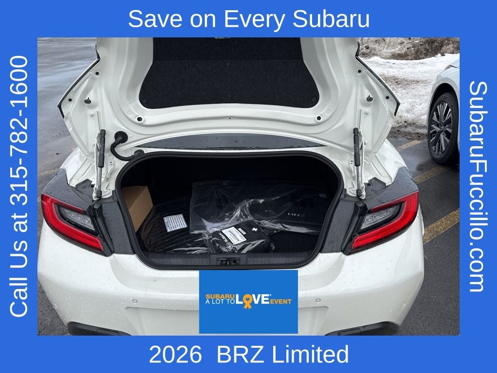 2026 Subaru BRZ Limited