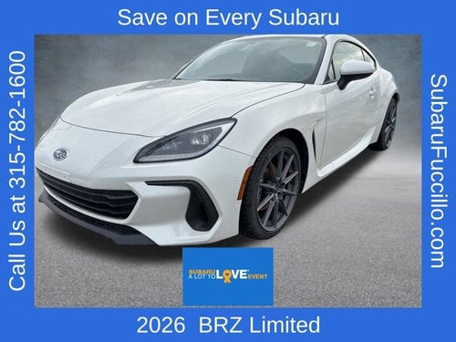 2026 Subaru BRZ Limited