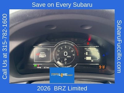 2026 Subaru BRZ Limited