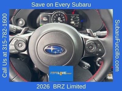 2026 Subaru BRZ Limited