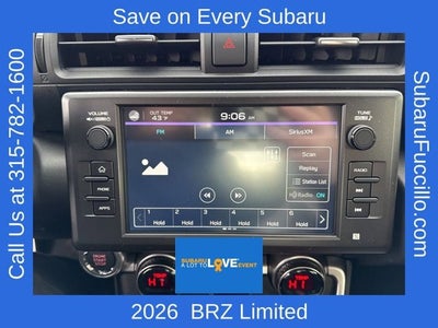 2026 Subaru BRZ Limited
