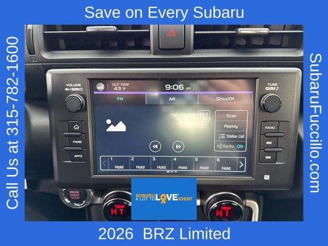 2026 Subaru BRZ Limited