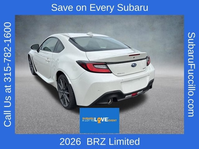 2026 Subaru BRZ Limited