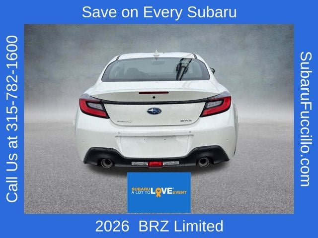 2026 Subaru BRZ Limited