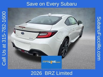 2026 Subaru BRZ Limited