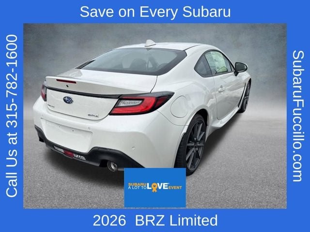 2026 Subaru BRZ Limited