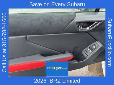 2026 Subaru BRZ Limited