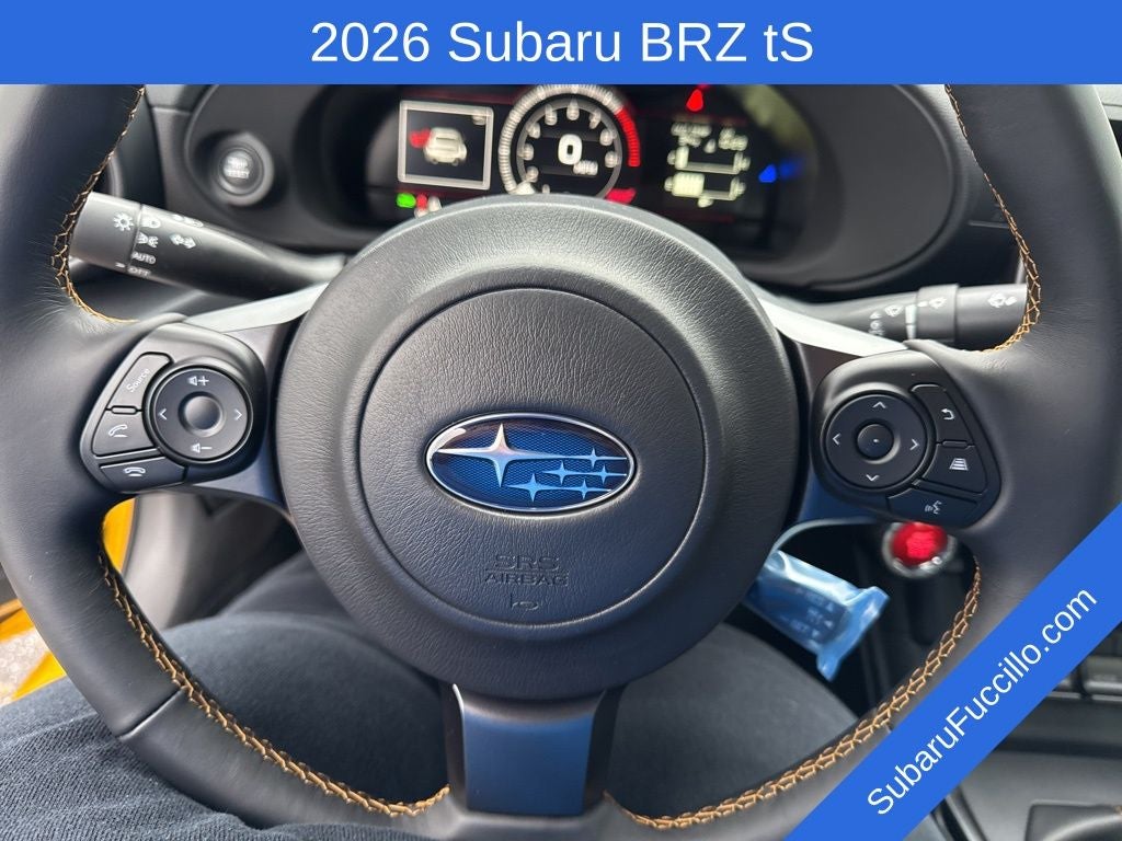 2026 Subaru BRZ Series. Yellow