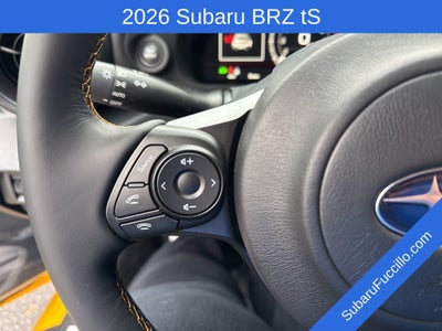 2026 Subaru BRZ Series. Yellow