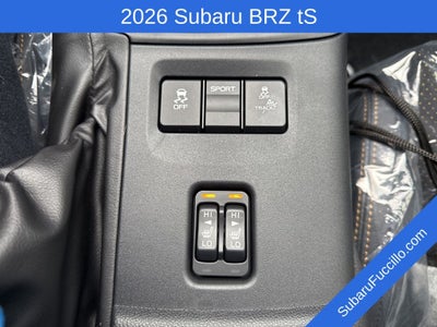 2026 Subaru BRZ Series. Yellow
