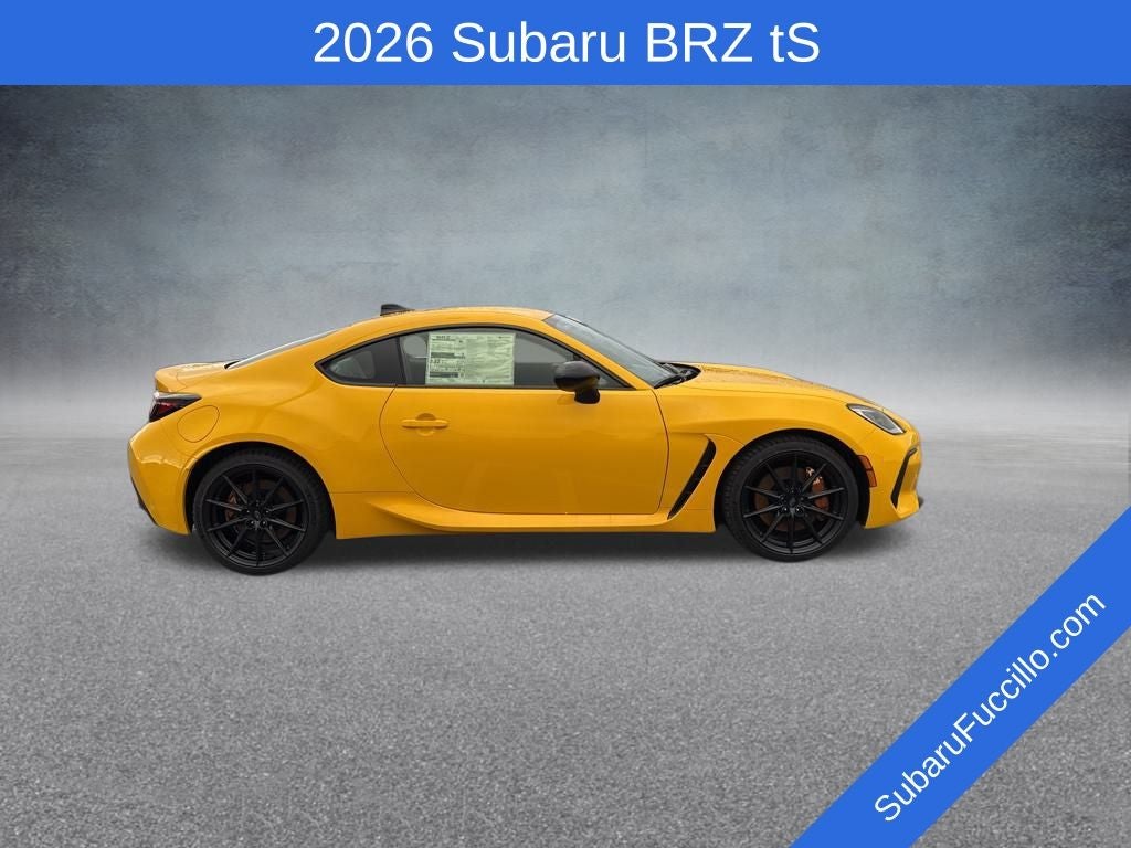 2026 Subaru BRZ Series. Yellow