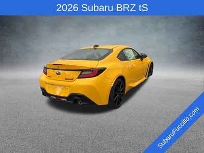 2026 Subaru BRZ Series. Yellow