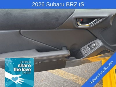 2026 Subaru BRZ Series. Yellow