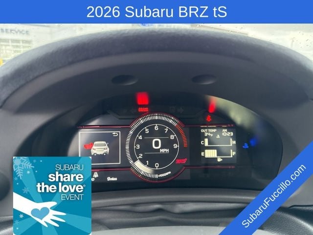 2026 Subaru BRZ Series. Yellow