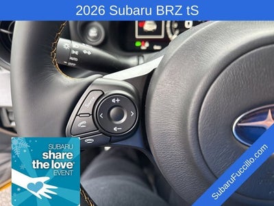 2026 Subaru BRZ Series. Yellow