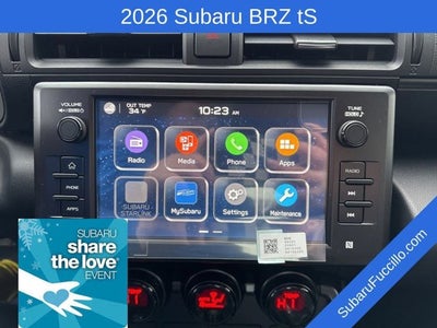 2026 Subaru BRZ Series. Yellow