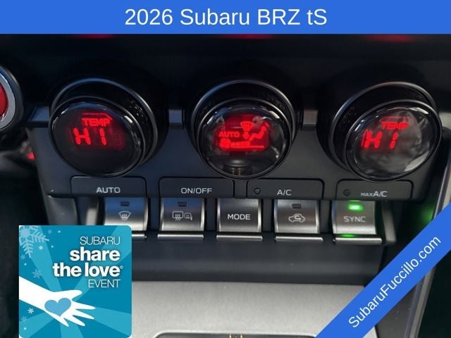 2026 Subaru BRZ Series. Yellow